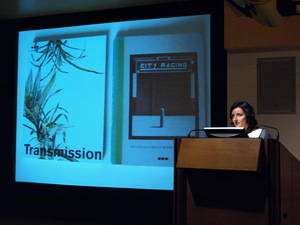 Rebecca Gordon-Nesbitt, Seminar Art and the Social: Exhibitions of Contemporary Art in the 1990s, 30 April 2010, Tate Britain, London, Photo: Raquel Villar-Pérez 