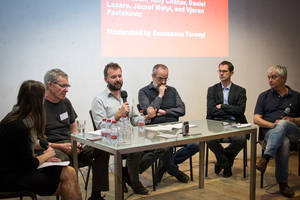 Panel with Boris Buden, Tony Chakar, Daniel Lazare, József Mélyi, Vjeran Pavlaković. Moderated by Zsuzsa Toronyi