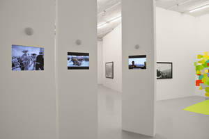 Alejandro Jodorowsky, The Holy Mountain, 1973; Mikhail Kalatozov, I am Cuba, 1964; Yasuzo Masumura, Blind Beast, 1969, Installation View 