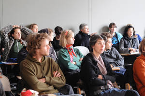 Becoming Former West, Becoming Minority, Studium Generale, Rietveld Academie, Amsterdam, 11.03.2010. Photo: Marika Wanders 