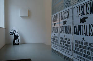 How Much Fascism?, installation view, BAK, basis voor actuele kunst, Utrecht, 2012 (photo: Victor Nieuwenhuijs)